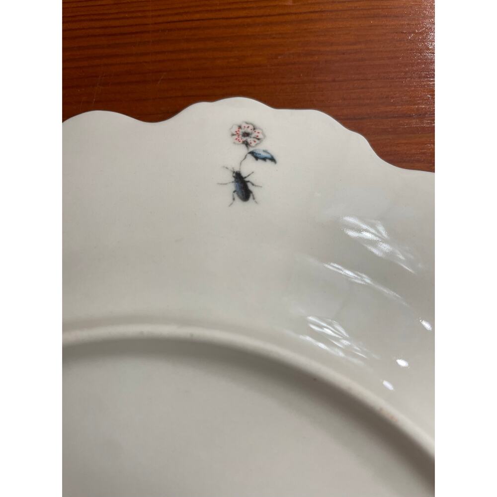Anthropologie Lou Rota Nature Table Chameleon Plate Aqua 9.5 - Picture 5 of 7